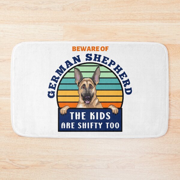 Item preview, Funny Beware Of German Shepherd designed and sold by momofdoggos.