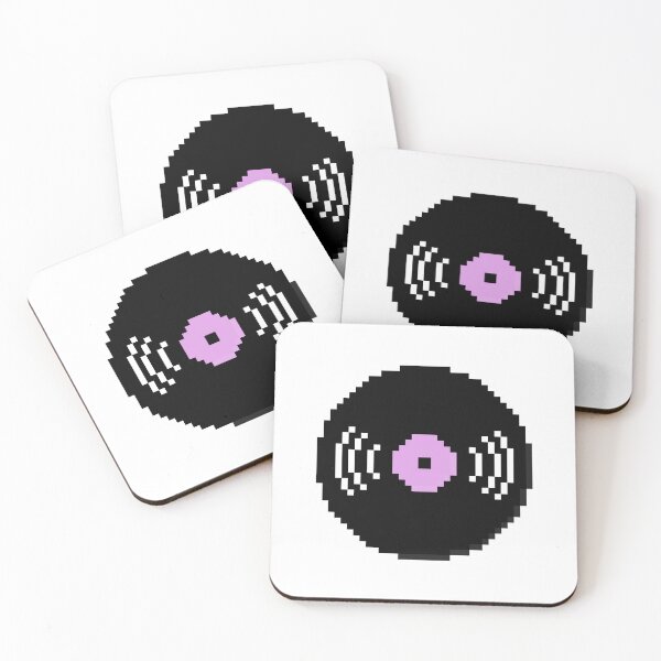 Item preview, Pixel Art Vinyl Record Music is Power designed and sold by muffineshipster.