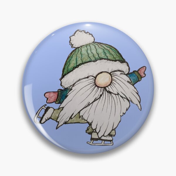 Item preview, Ice Skating Gnome designed and sold by SarahCD13.