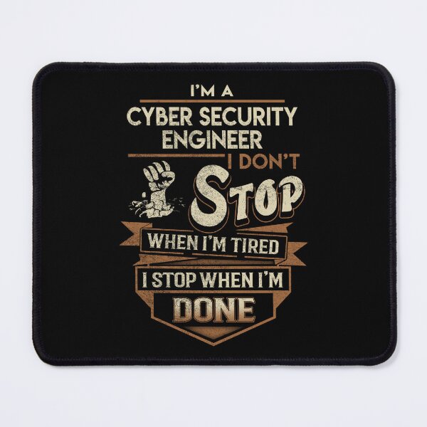 Item preview, Cyber Security Engineer T Shirt - I Stop When Done Job Gift Item Tee designed and sold by paneczkopat.