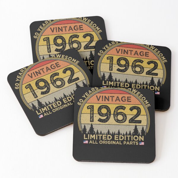Item preview, 60th Birthday Vintage 1962 Limited Edition Patriotic designed and sold by cssdru.