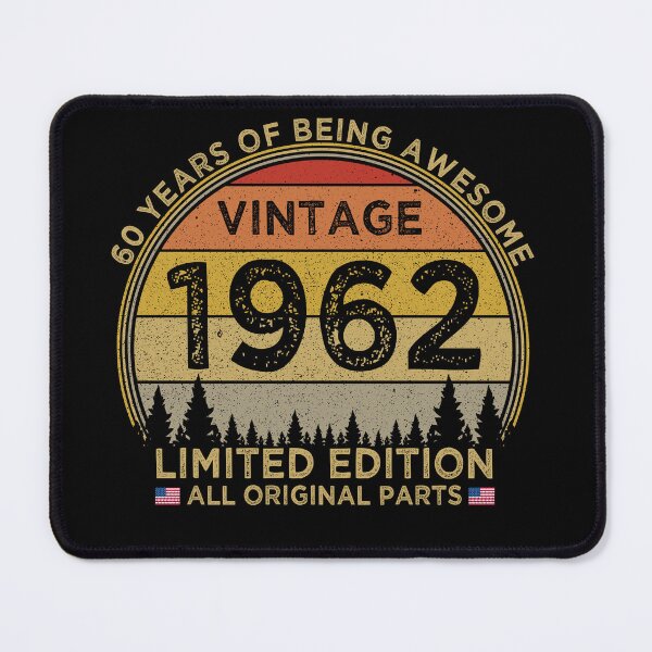 Item preview, 60th Birthday Vintage 1962 Limited Edition Patriotic designed and sold by cssdru.