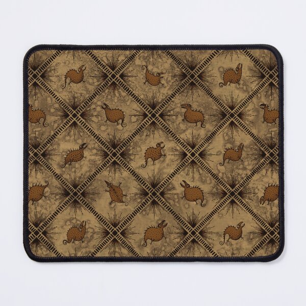 Aperçu de l'œuvre Motif Monster Lattice (Marron) créée et vendue par Vincent Briggs.