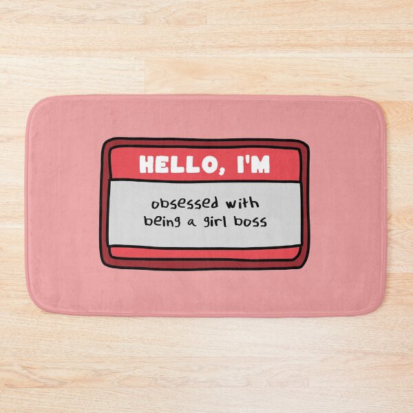 Item preview, Hello, I’m obsessed with being a girl boss designed and sold by emily-ninelives.