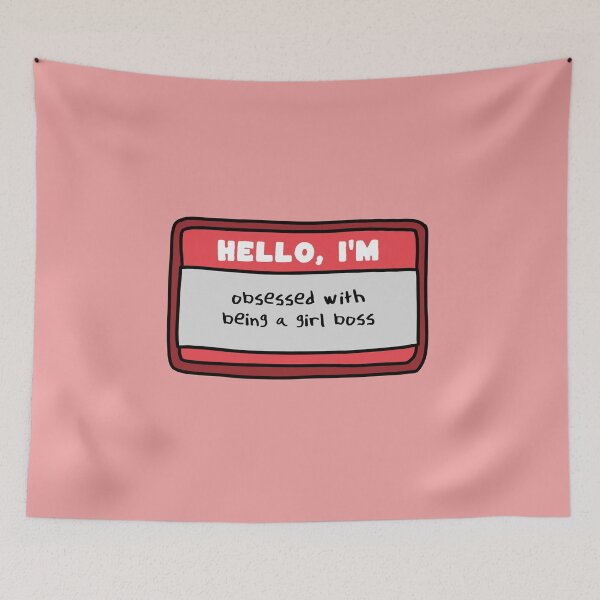Item preview, Hello, I’m obsessed with being a girl boss designed and sold by emily-ninelives.
