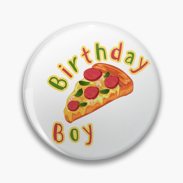 Item preview, Pizza Birthday Boy designed and sold by SusySell.
