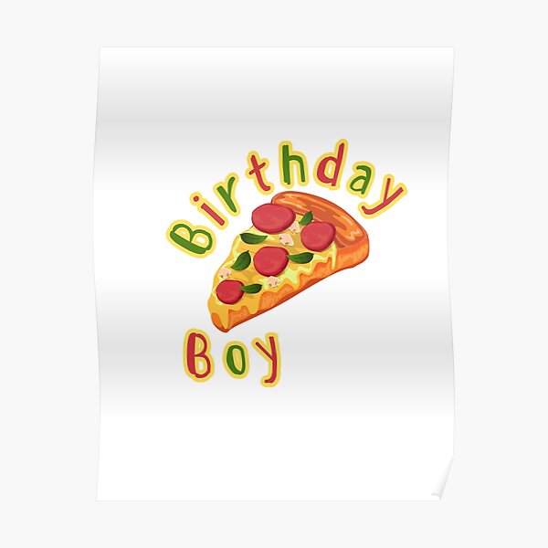 Posters Sur Le Theme Pizza Fille Redbubble