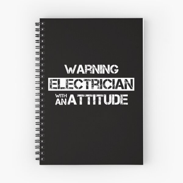 Item preview, Warning Electrician With An Attitude  designed and sold by rachidhaz.