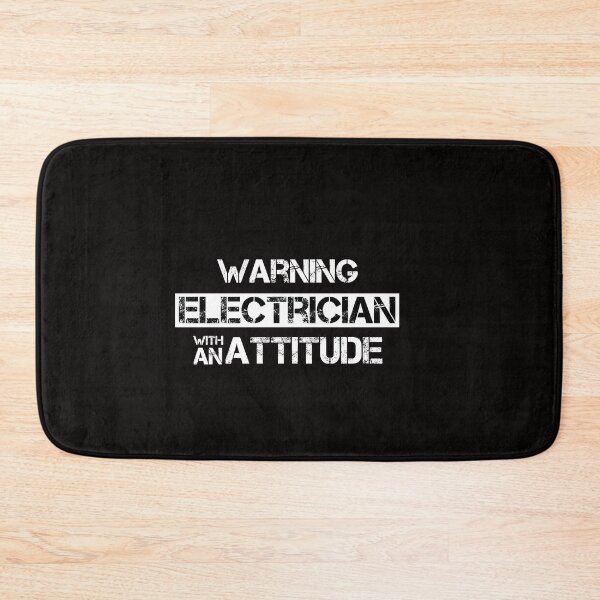 Item preview, Warning Electrician With An Attitude  designed and sold by rachidhaz.