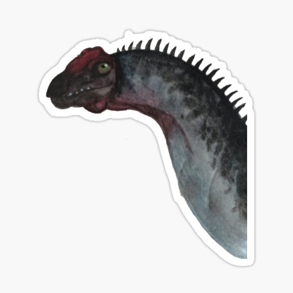 Artikel-Vorschau von Aquarell-Apatosaurus-Büstenaufkleber, designt und verkauft von Kachansan.