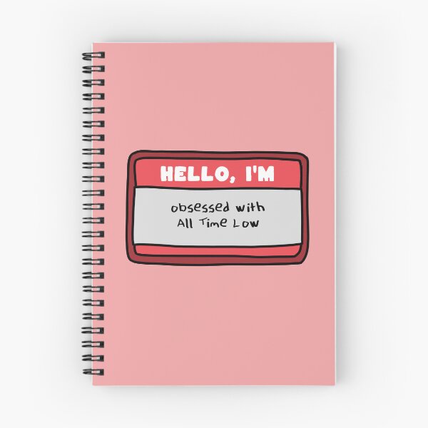 Item preview, Hello, I’m obsessed with All Time Low designed and sold by emily-ninelives.