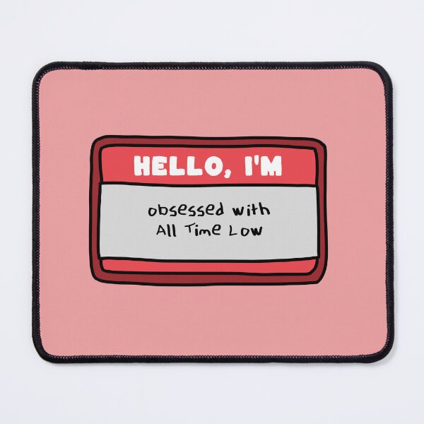 Item preview, Hello, I’m obsessed with All Time Low designed and sold by emily-ninelives.
