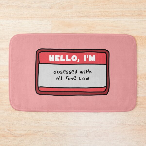 Item preview, Hello, I’m obsessed with All Time Low designed and sold by emily-ninelives.