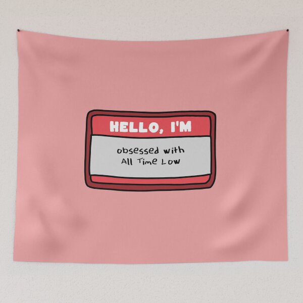 Item preview, Hello, I’m obsessed with All Time Low designed and sold by emily-ninelives.