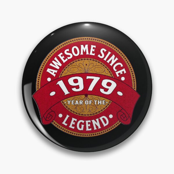 Item preview, Awesome Since 1979, birthday gift designed and sold by Ray's Photos & Art.