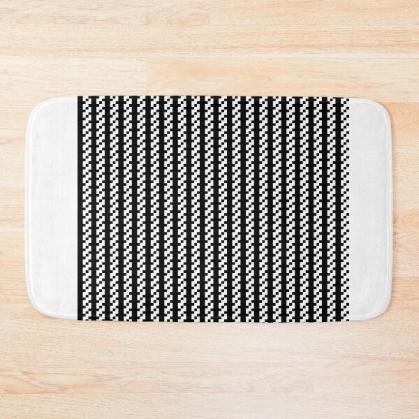 Item preview, Prime numbers: Black and white pattern 100x100 dots #2 designed and sold by Mmark94.