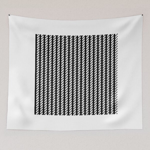 Item preview, Prime numbers: Black and white pattern 100x100 dots #2 designed and sold by Mmark94.