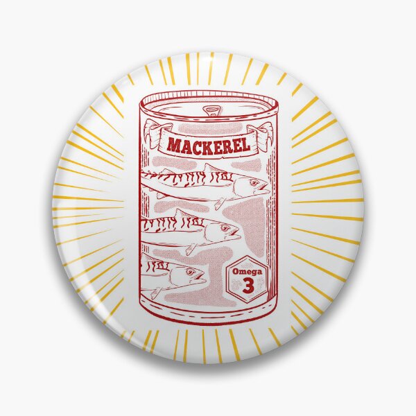 Item preview, Mackerel Canned fish designed and sold by piedaydesigns.