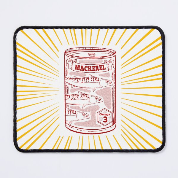 Item preview, Mackerel Canned fish designed and sold by piedaydesigns.