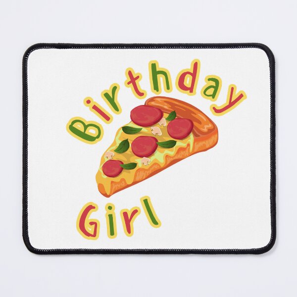 Item preview, Pizza Birthday Girl designed and sold by SusySell.