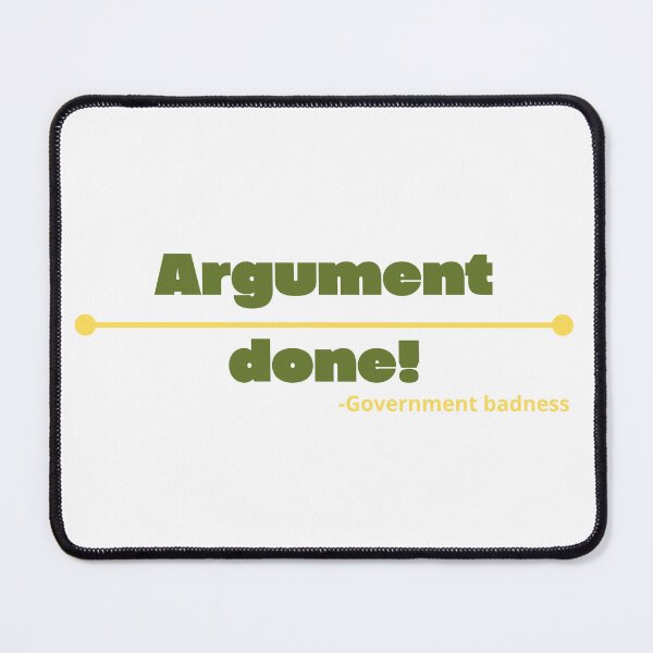Item preview, Argument done designed and sold by Giographix.