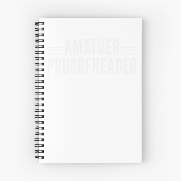 Item preview, Best Seller: Amatuer  Proofreader designed and sold by Mad Over Store.