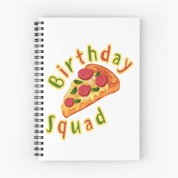 Item preview, Pizza Birthday Squad designed and sold by SusySell.