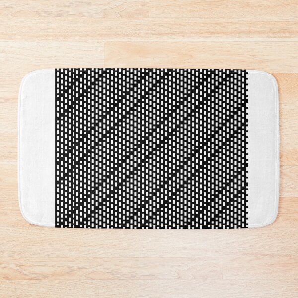 Item preview, Prime numbers: Black and white pattern 100x100 dots #3 designed and sold by Mmark94.