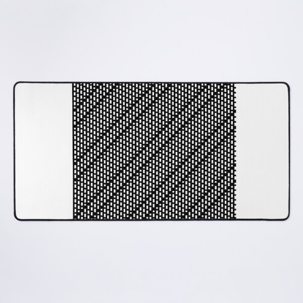 Item preview, Prime numbers: Black and white pattern 100x100 dots #3 designed and sold by Mmark94.