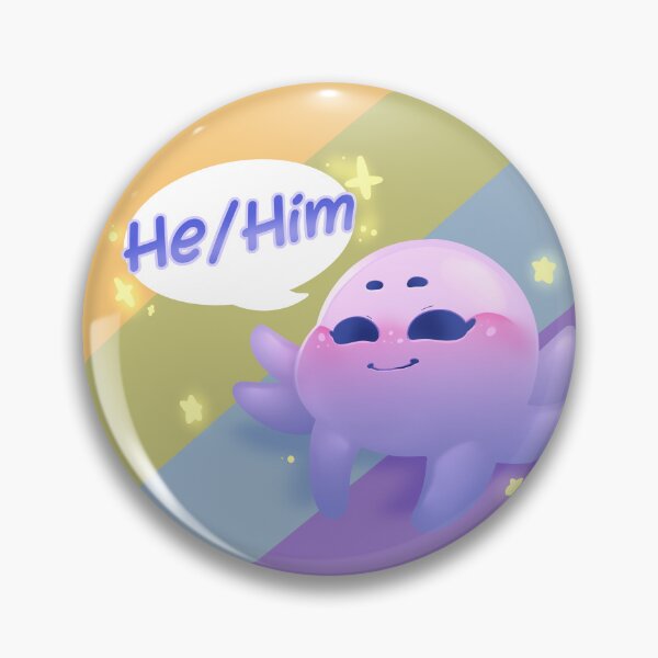 Item preview, He/Him Pronoun Pride designed and sold by InkieBug.