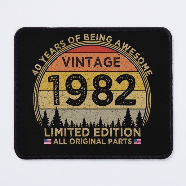 Item preview, 40th Birthday Vintage 1982 Limited Edition Patriotic designed and sold by cssdru.