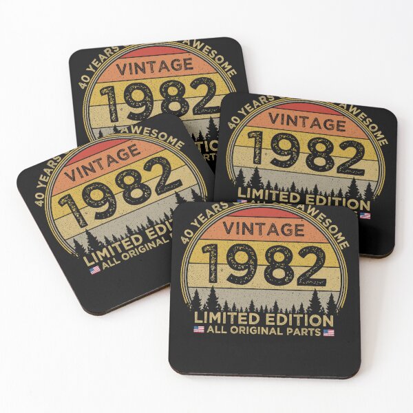 Item preview, 40th Birthday Vintage 1982 Limited Edition Patriotic designed and sold by cssdru.