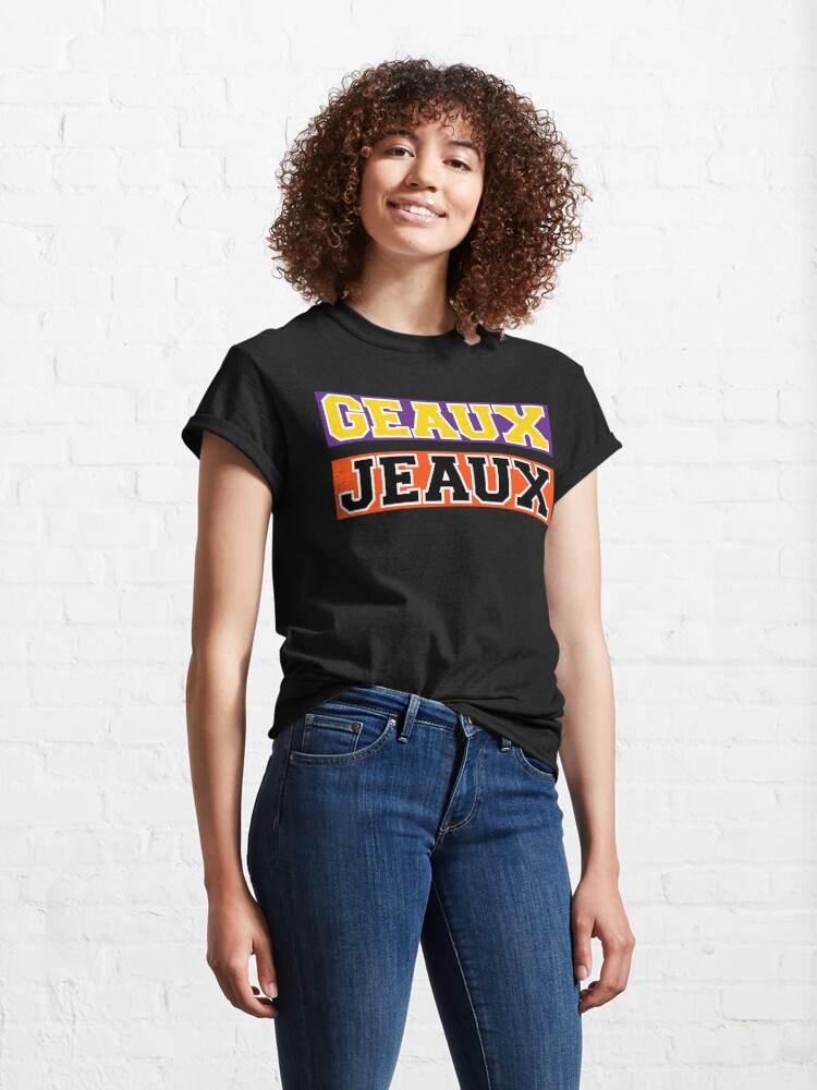 Geaux Jeaux (Bengals) Short Sleeve T-Shirt