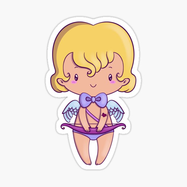 Cupid - Valentine's Day Sticker for Sale by Nadia Castelli