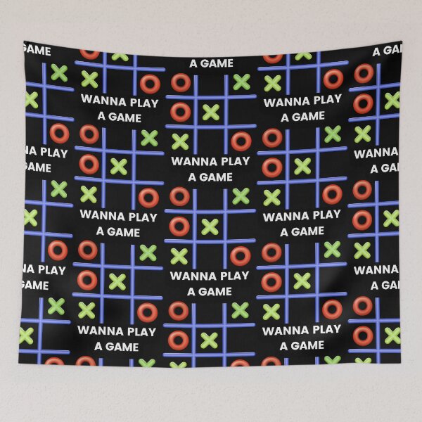 Item preview, WANNA PLAY A GAME designed and sold by Highhocreations.