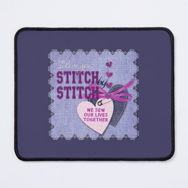 Item preview, Jean Patch: Stitch by Stitch...(on Jean Blue) designed and sold by PawsitiveMum.