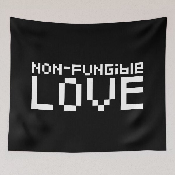 Item preview, NON-Fungible Love, NTF is my Valentine designed and sold by retrippy.