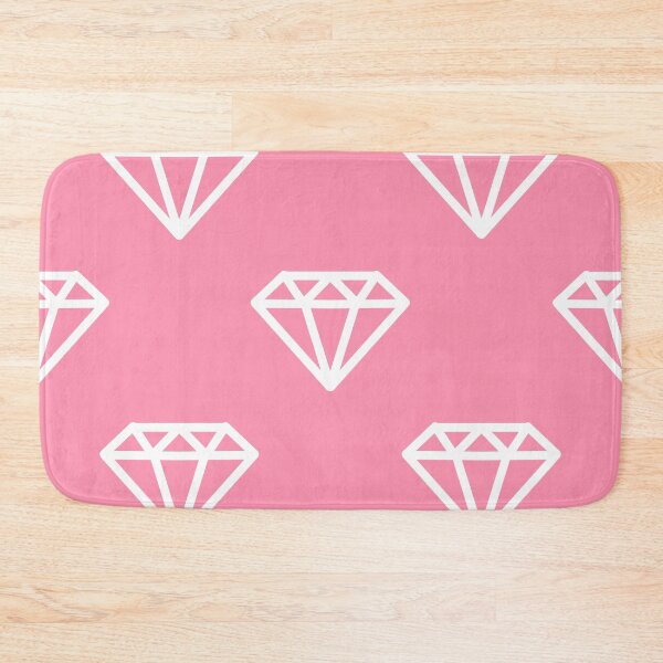 Item preview, Baker Miller Pink Diamond Gem Crystal Pattern designed and sold by Creations-By-Em.