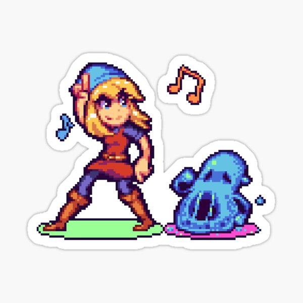 Pixel Art - Crypt of the NecroDancer Sticker