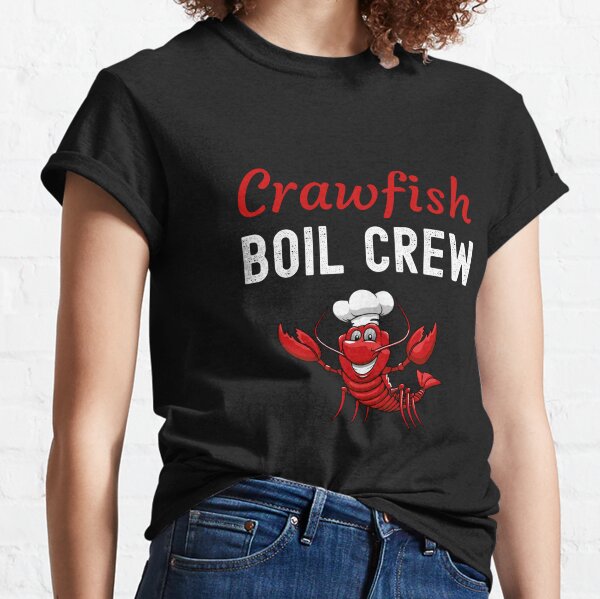 Crawfish Boil Master Vintage T-Shirt, Funny Crawfish Pun Gift, Cooking Seafood Pot Chef, Fishing Fisherman Present, Mothers Day Fathers Day