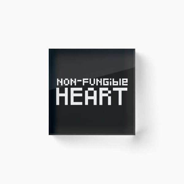 Item preview, NON-Fungible Heart, NTF is my Valentine designed and sold by retrippy.