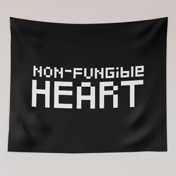 Item preview, NON-Fungible Heart, NTF is my Valentine designed and sold by retrippy.