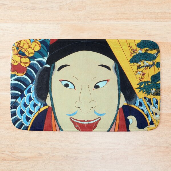 Item preview, Portraits of an Actor by Toyohara Kunichika (1835-1900), a traditional Japanese Ukyio-e style illustration designed and sold by RyanCaudell.