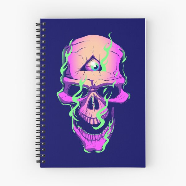 Item preview, Copia de  Skull vector illustration for various design needs. tattoo art. design t shirt. dust and bones. colorful skeleton head. Skate head designed and sold by DALIO666.