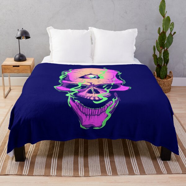 Item preview, Copia de  Skull vector illustration for various design needs. tattoo art. design t shirt. dust and bones. colorful skeleton head. Skate head designed and sold by DALIO666.