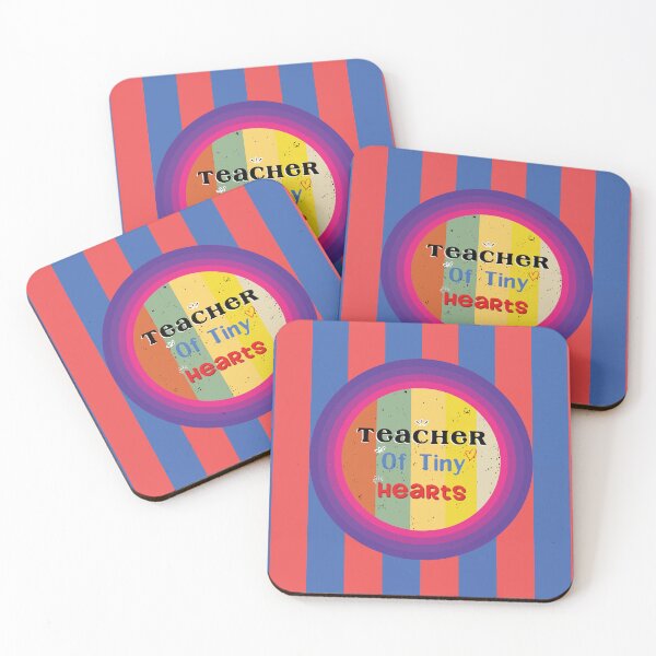 Item preview, Teacher Of Tiny Hearts - Colorful Design designed and sold by FridPix.