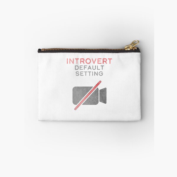 Item preview, Video Camera Off Introvert Default Setting designed and sold by KTSubz Faith & Fun Designs.