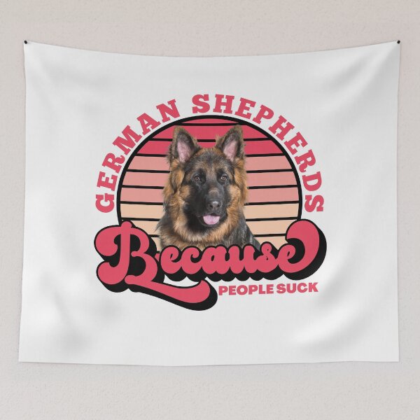 Item preview, German Shepherd Because designed and sold by momofdoggos.
