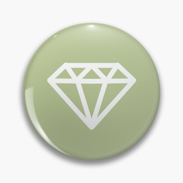 Item preview, Sage Green Diamond Gem Crystal Pattern designed and sold by Creations-By-Em.
