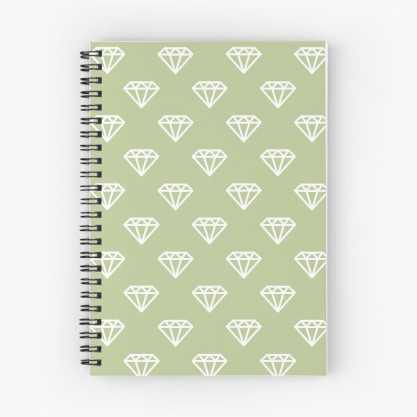 Item preview, Sage Green Diamond Gem Crystal Pattern designed and sold by Creations-By-Em.